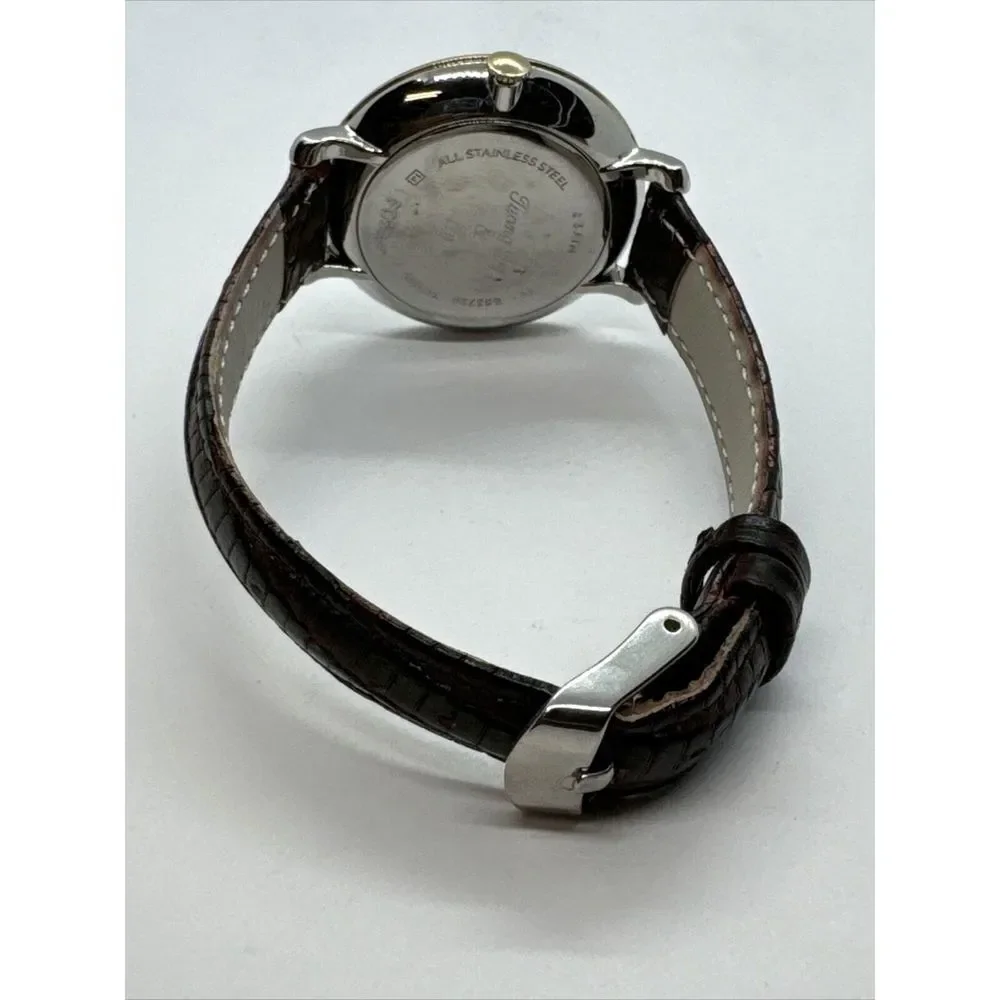 Fossil Jacqueline ES3739 Women Two-Tone Stainless Steel Analog Dial Watch JNA348